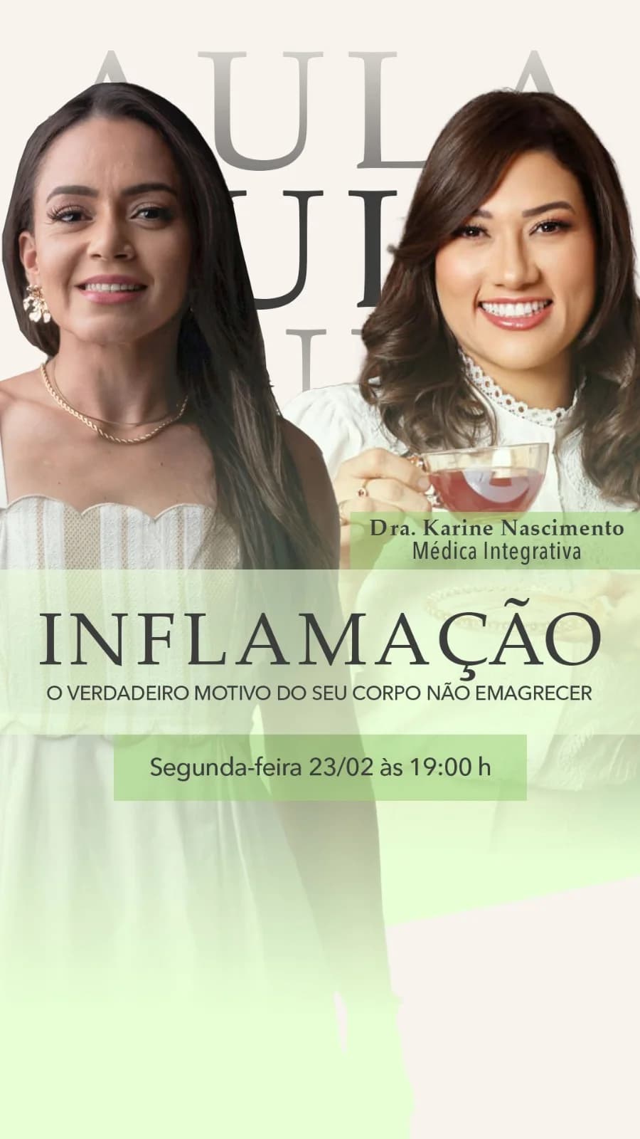 Criativo Alxan: aula sobre inflamação com Dra. Karine Nascimento